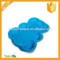 Altamente Resistente ao Calor BPA Livre Silicone Bears Molde Pan Candy Ice Chocolate Soap Sobremesa